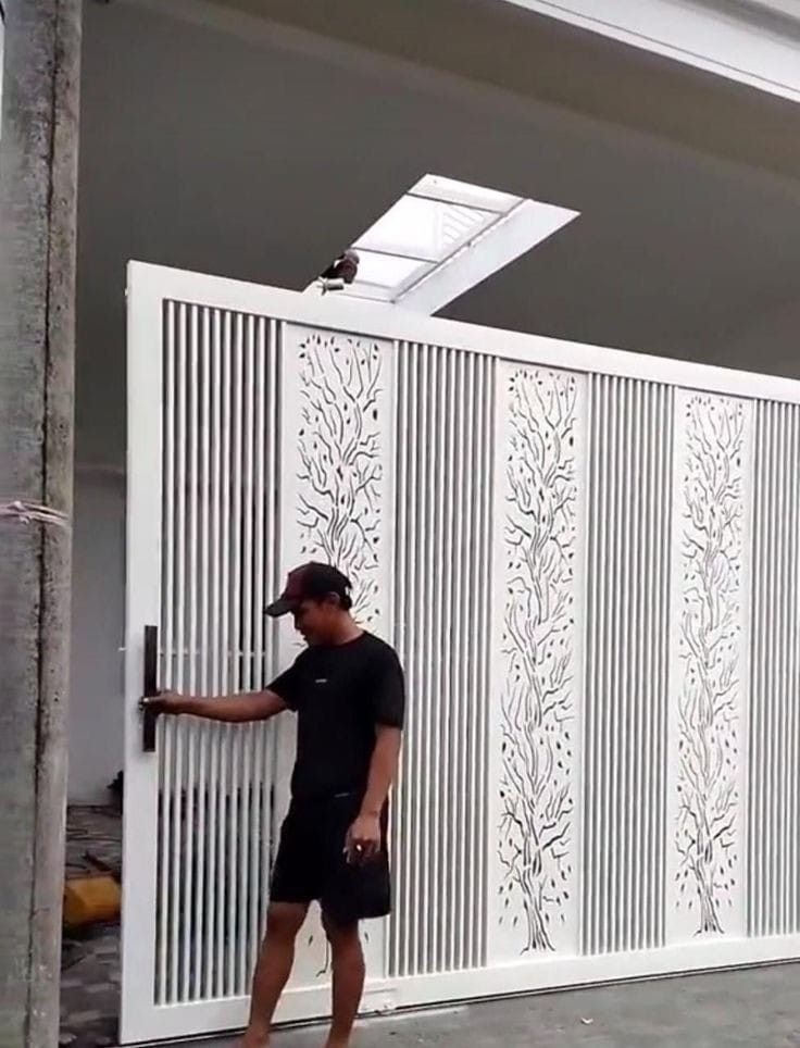 Gate Exterior Jali Work